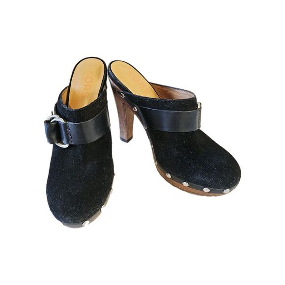 Michael Kors Women's Suede Heels Size 8 - Picture 2 of 8